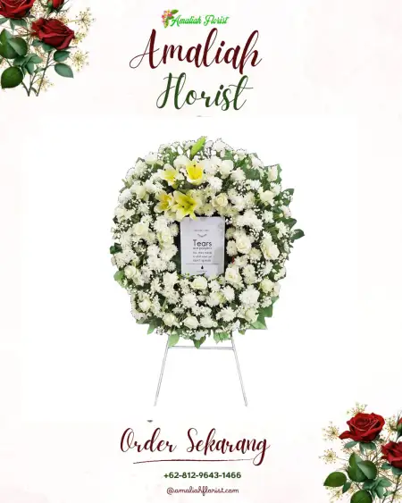 Krans Bunga Duka Taba Jemekeh